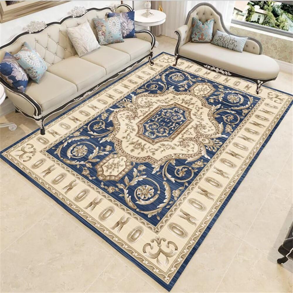 Tapis et moquettes de bureau grand format 120x200cm bleu