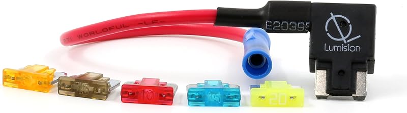 Adaptador Fusível TAP para Mini Fusível ATM Low Profile Lumision com 5 Fusíveis – 5 A a 20 A