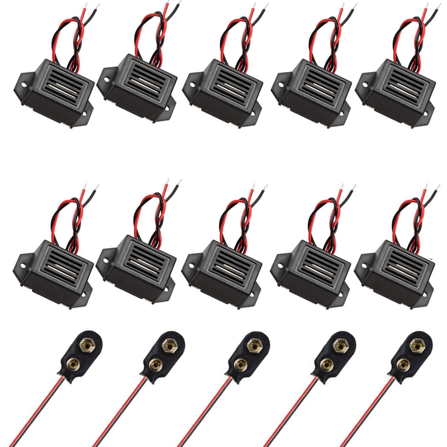 Piezo-Summer 3-24V – 85dB Alarmton Mit Dauerklang Produktbild-Vorschau 2