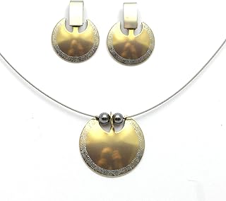 Titanium jewellery set. Allergy free! Handmade in France. Available in 5 colours.