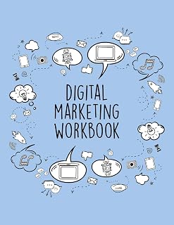 Digital Marketing Workbook: Online Business Calendar Scheduler and Organizer For Social Entrepreneurs