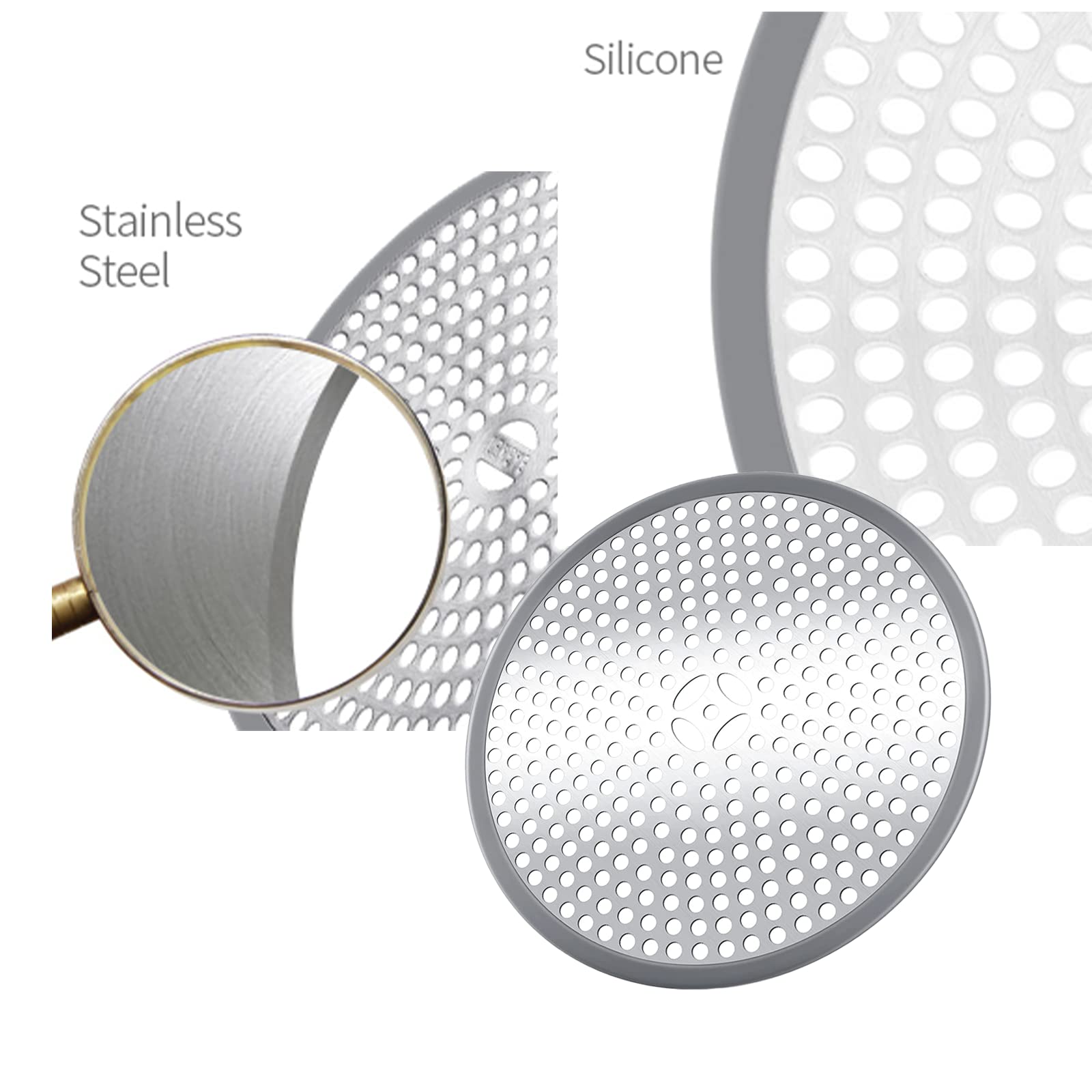 Lot De 2 Crépines De Vidange En Acier Inoxydable Pour évier De Cuisine Bouchon De Vidange Escamotable Avec Filtre A Cheveux Filtre De Sol En Acier Inoxydable Pour Salle De Bain Et Baignoire 87546360