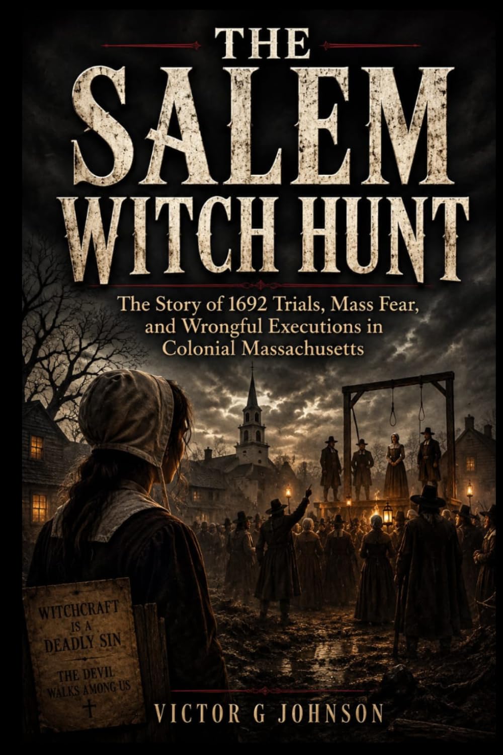 The Salem Witch Hunt: The Story of 1692 Trials, Mass Fear, and Wrongful Executions in Colonial Massachusetts
