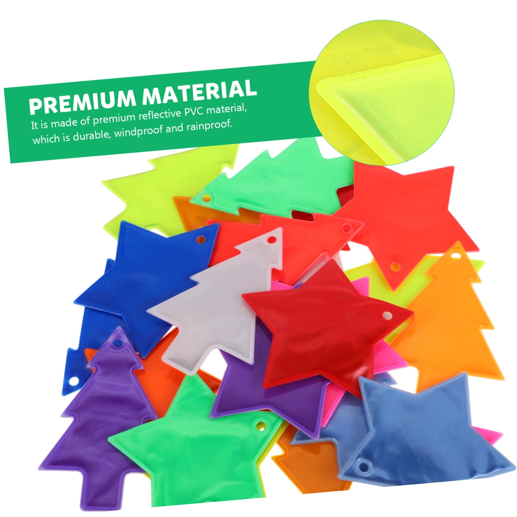 TOPBATHY 120 Piezas Ornamento Colgantes Reflectantes Ligeros Colgantes Reflectantes · Reflectores Colgantes Reflectantes De Seguridad Mochila Reflectante Engañar Celosía Reflectante De PVC