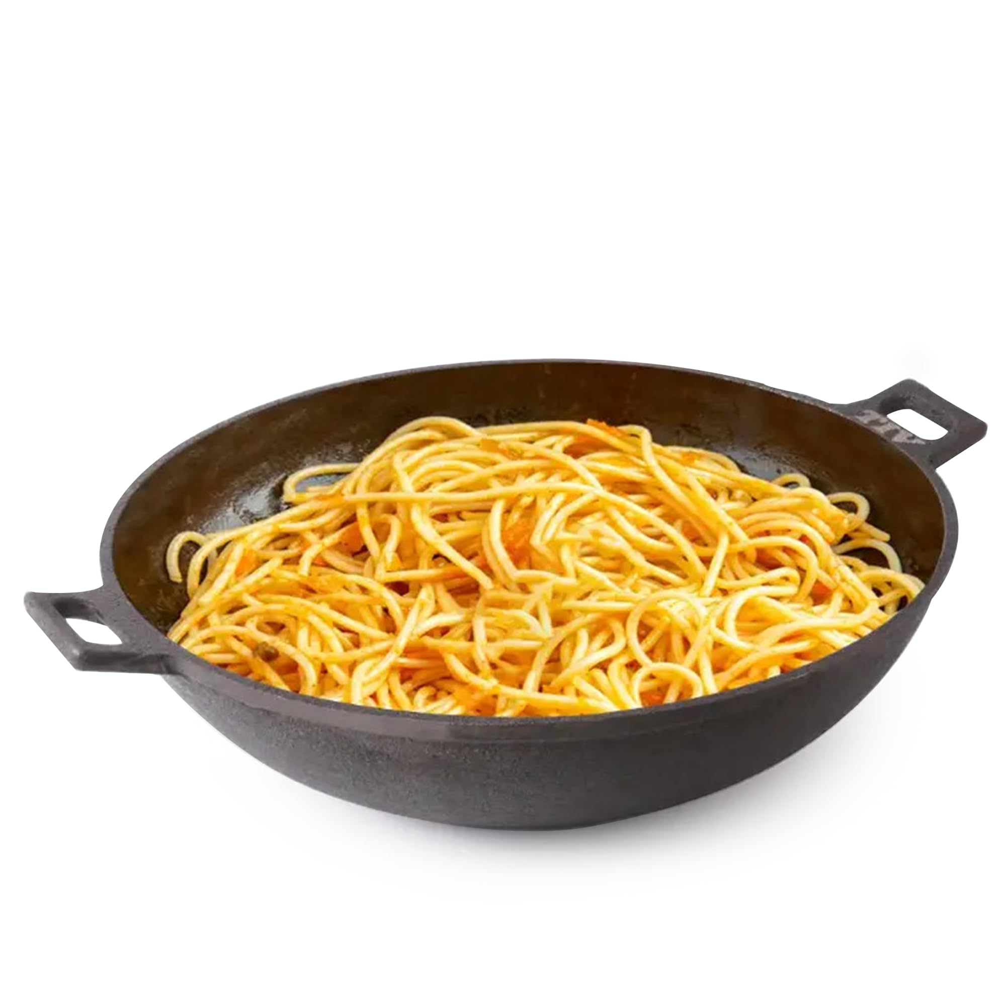 The Indus Valley Pre-Seasoned Cast Iron Wok Kadai | Large, 31cm/ 12Inch, 3.2Ltr, 2.8Kg | Induction Friendly | Naturally Nonstick, 100% Pure & Toxin-Free, No Chemical Coating (B0CW9GDDRW) Amazon Price History, Amazon Price Tracker
