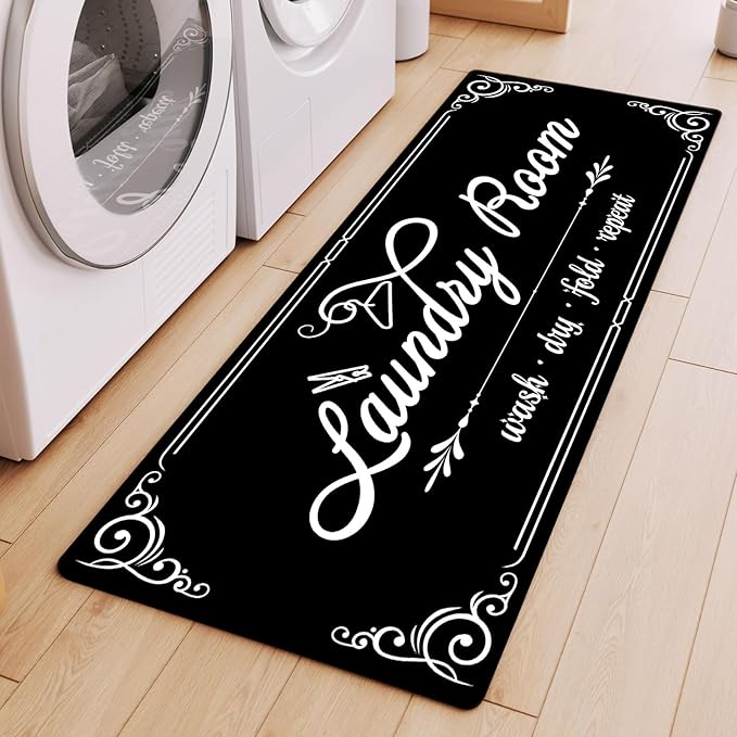 Amazon.com: Laundry Room Rug Runner, 17.7