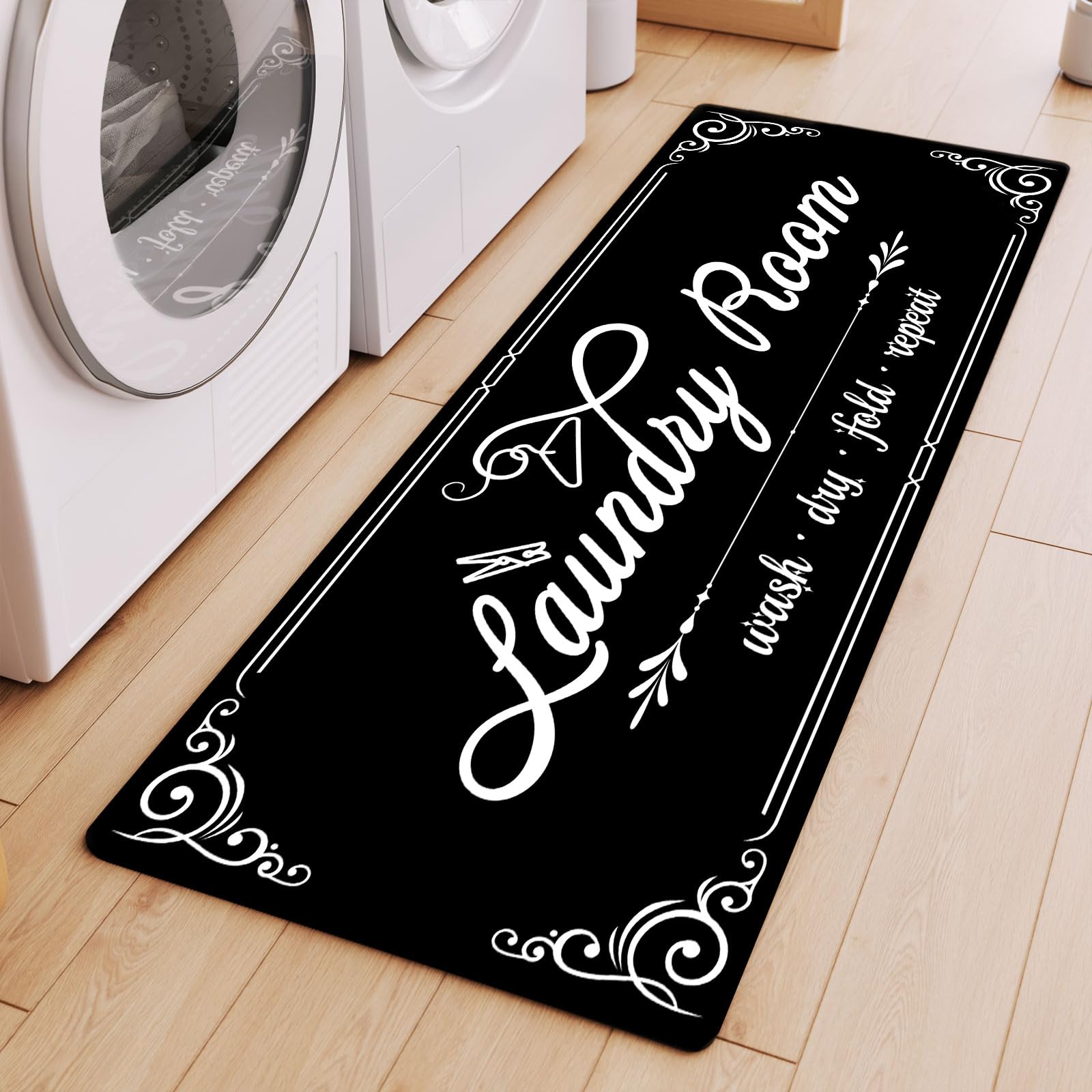 Amazon.com: Laundry Room Rug Runner, 17.7
