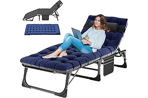 SLS 5-Position Folding Chaise Lounge Chair