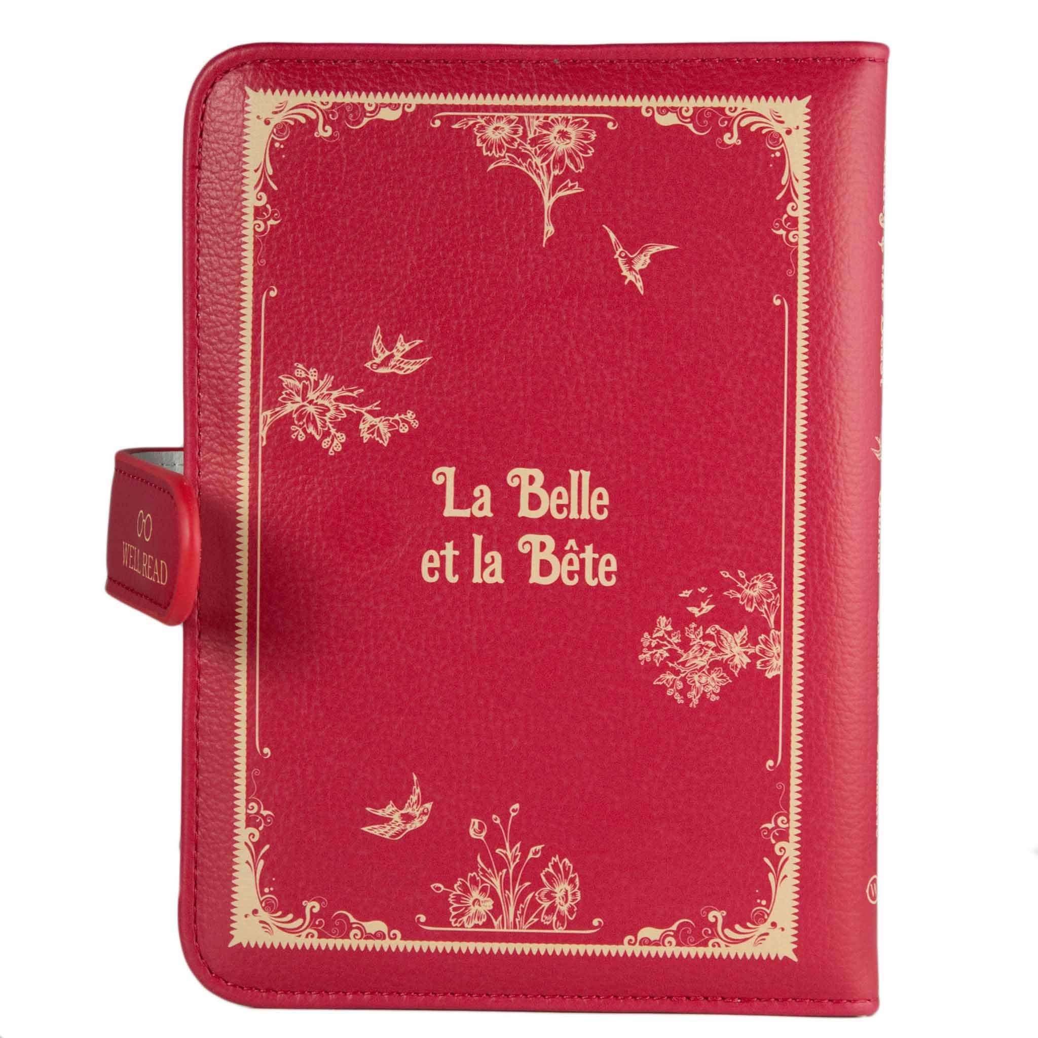 Uniwersalne etui z motywem książki Beauty and The Beast do czytników e-booków Kindle Paperwhite, Kindle i Kobo (zawiera najnowsze modele Kindle Paperwhite 2023 z ekranem 17.3 cm)