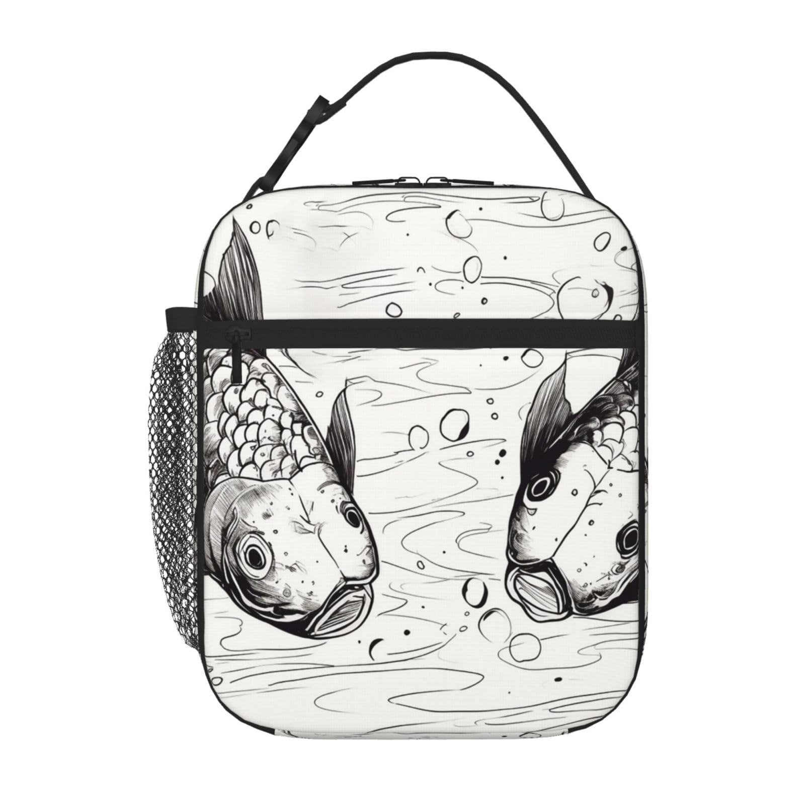 1/2 tote fish box VTCTOASY 2 lost soul swimming Print Lunch Bag For Women Men Lunch Insulated Cooler Bag Lunch Portable Bags Lunch Container For Work Picnic Travel: Home & Kitchen The Daiwa Cross Cast boxes of every shape Benefit: Insulated Model:RVLII30LWLCLH (Line Counter) (Lefty)