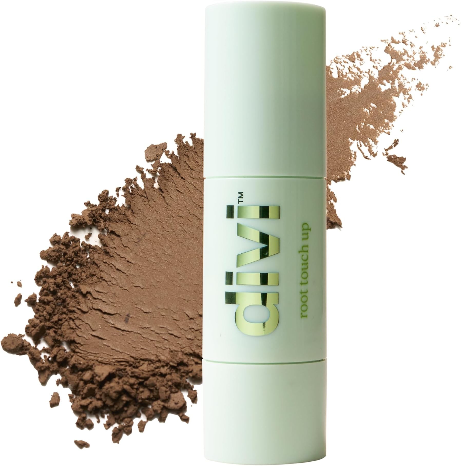 Divi Root Touch-Up Powder, Medium Brown Hair Coverage – Temporary Concealing Powder – Conceals Bald Spots & Reduces the Appearance of Thinning Hair, Sweat & Water Resistant for Women & Men, 0.07oz