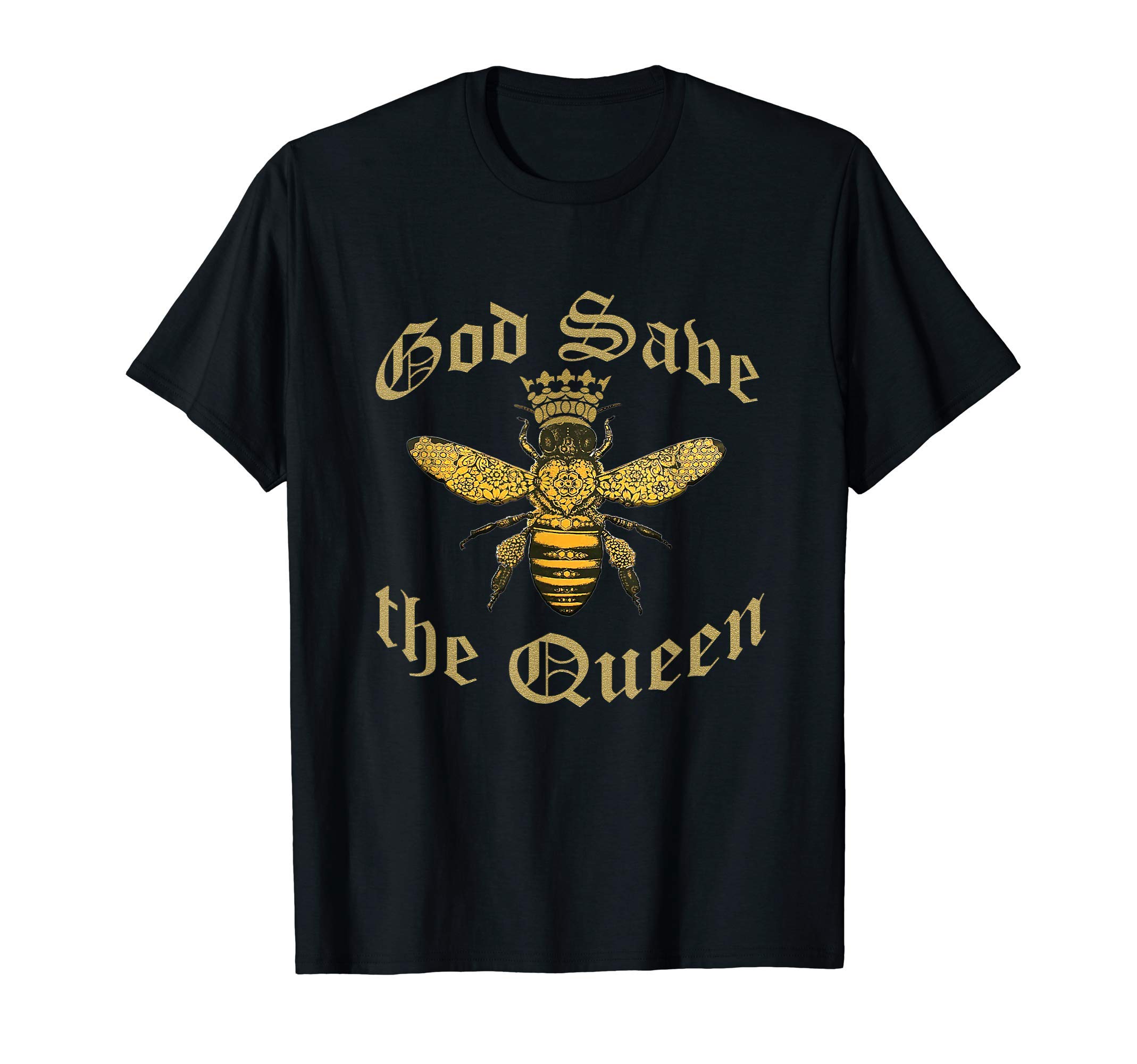 Original God Save the Queen Bee TeesGod Save The Queen Bee T-ShirtOEKO-TEX STANDARD 100