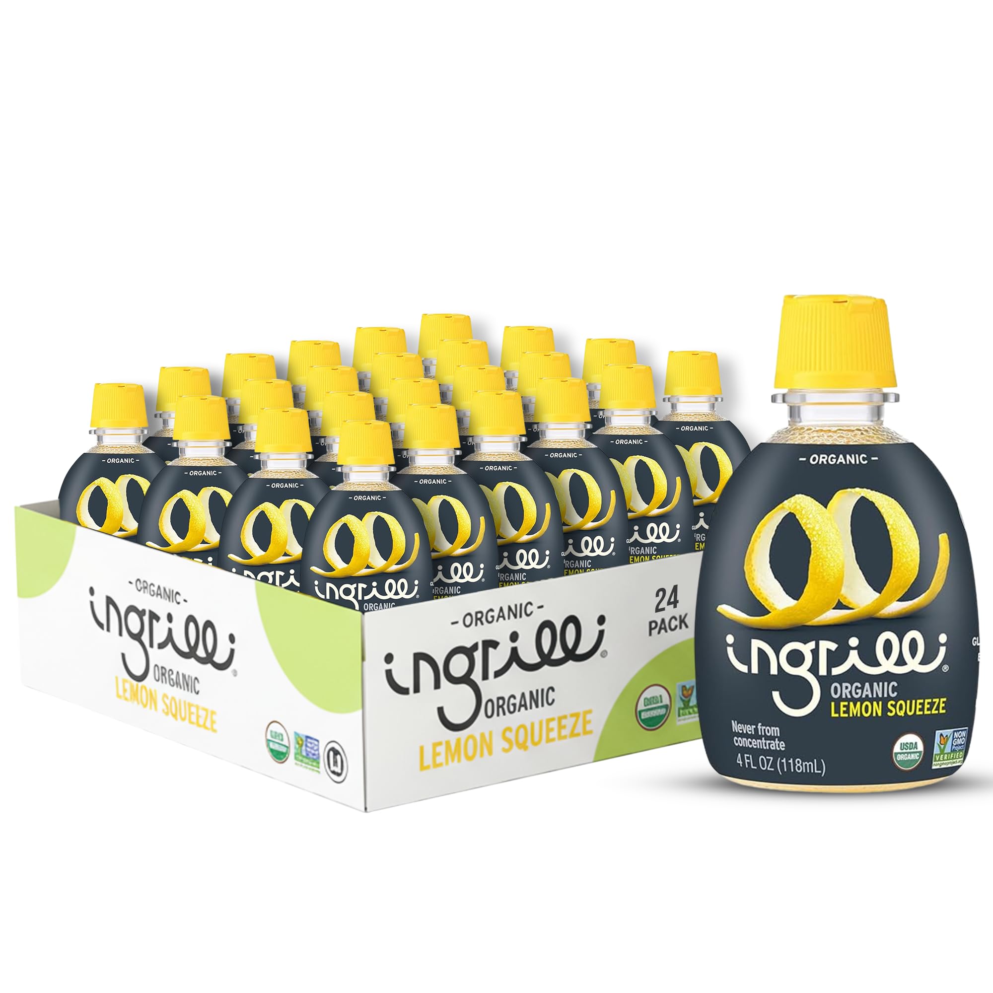 Amazon.com : Ingrilli Organic Lemon Squeeze, 4 Fl Oz Bottle (Pack