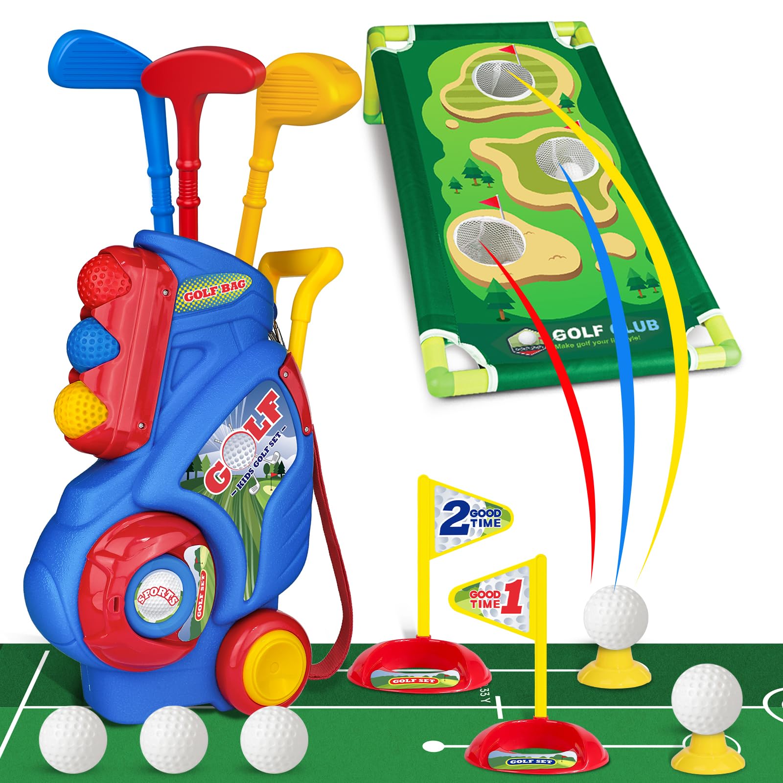 Jovizo Cornhole Golf Set