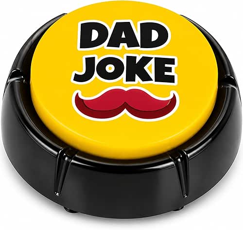The Original Dad Joke Button | Funny Gift for Fathers,