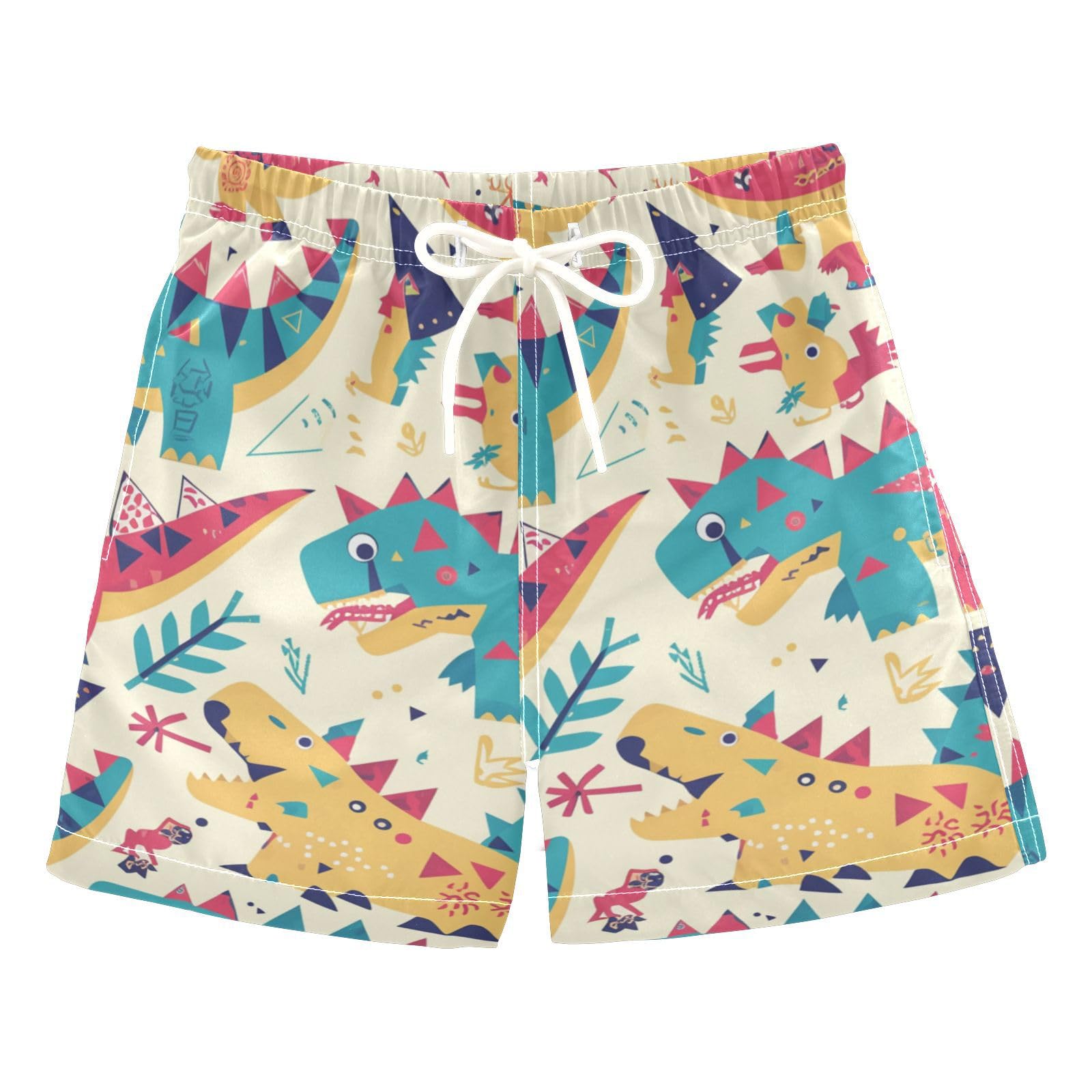 Zathe Plaid Buffalo Vintage Toddler Swimtrunks Quick Dry Boys Beach Volleyball Kids Swimwears Funny Presents 2T