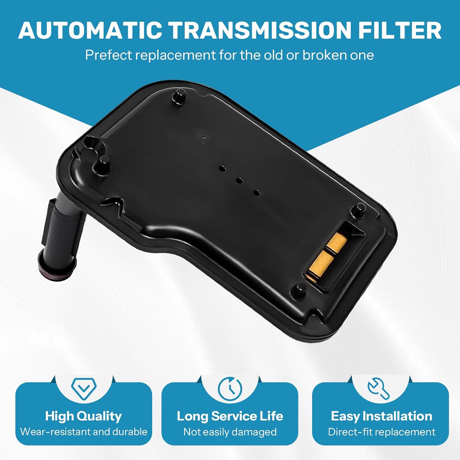 6L80 6L90 Transmission Filter and Gasket Kit Compatible with Cadillac Escalade ESV EXT 4.6L 4.4L 6.2L V8 Transmission Filter Replaces OE 24236933 24236517
