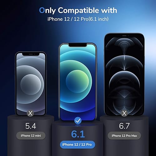 Miniatura 17 de SYNCWIRE Protector de pantalla de privacidad para iPhone 11/XR de 6.1 pulgadas, paquete de 2 unidades, irrompible, antiespía, protector de vidrio