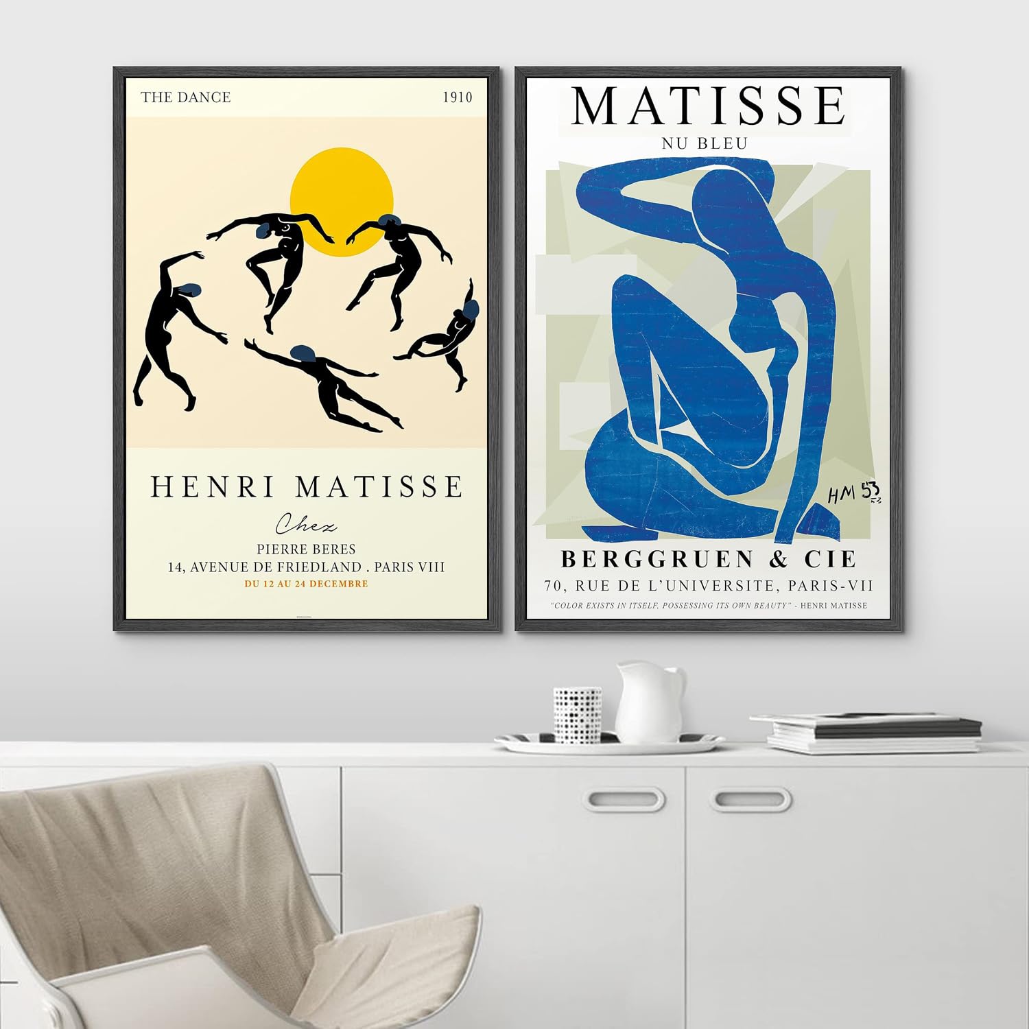 Henri Matisse Wall Art Blue Nude Prints The Dance Poster Home Decor 50x70cm