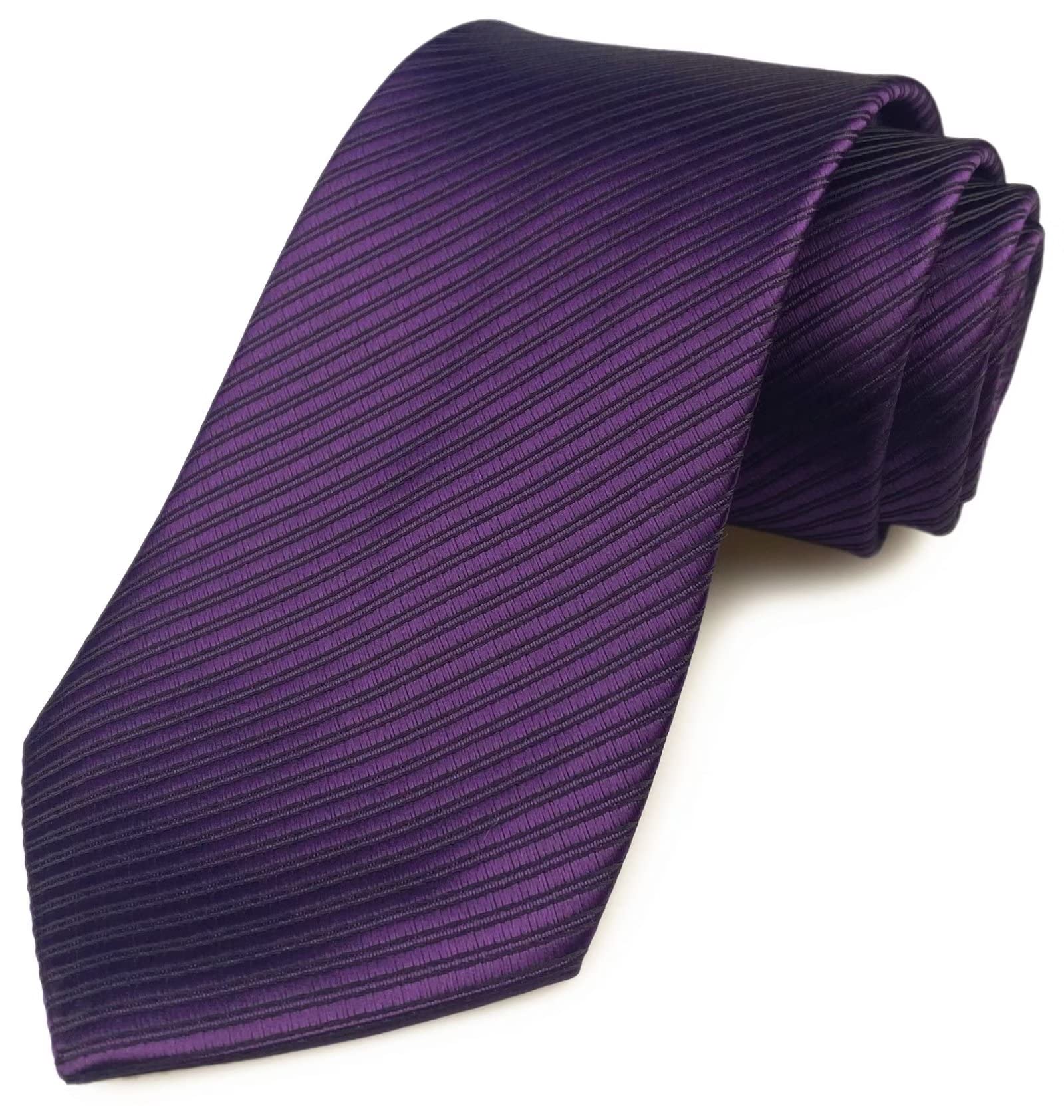 Men's Striped Patterned Tie Polka Dots Jacquard Formal Designer Neckties