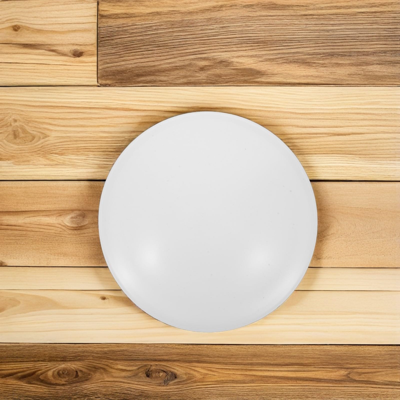 Pantalla Acrílica para Ventilador de Techo 18 CM Diámetro X 2 CM Altura Globo Reemplazo Lámpara Colgante Dormitorio Pantalla Lámpara Hongo para Iluminación Interior