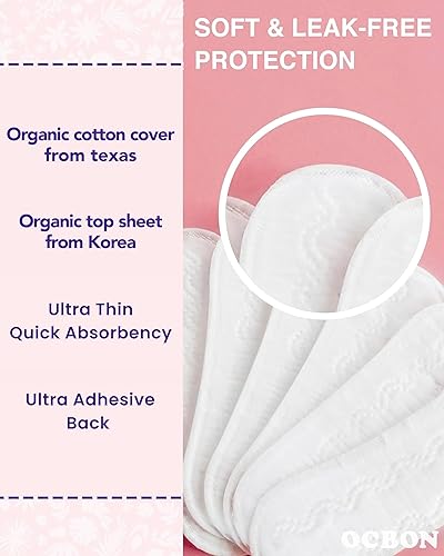 Miniatura 2 de Pantyliners cómodos (regular, 40 unidades)  Ultra suaves, cómodos, delgados, sin perfume. Calidad premium, fabricados en Corea.