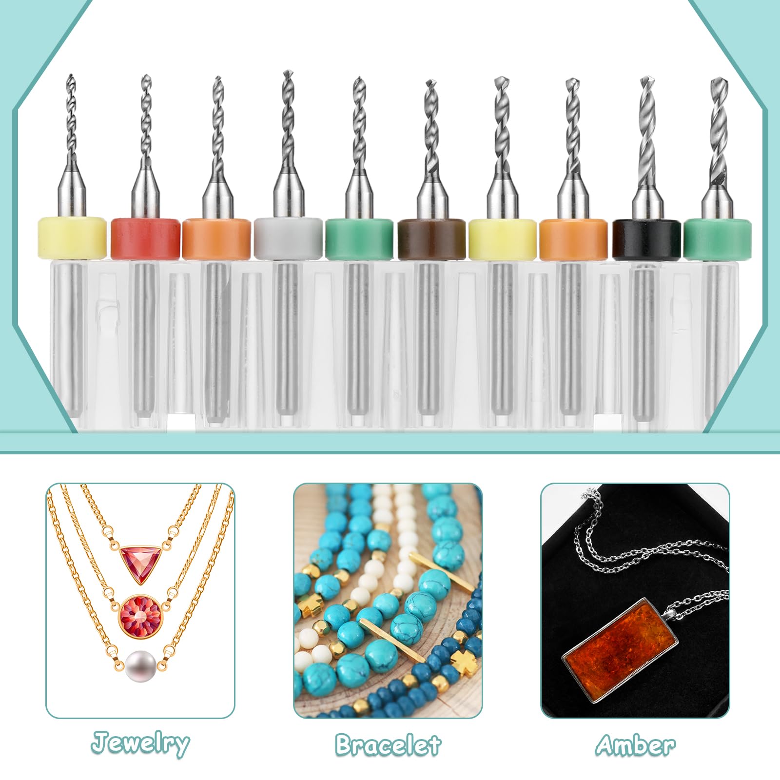 Lothee Micro Drill Bits Set - PCB Jewelry Tools -6