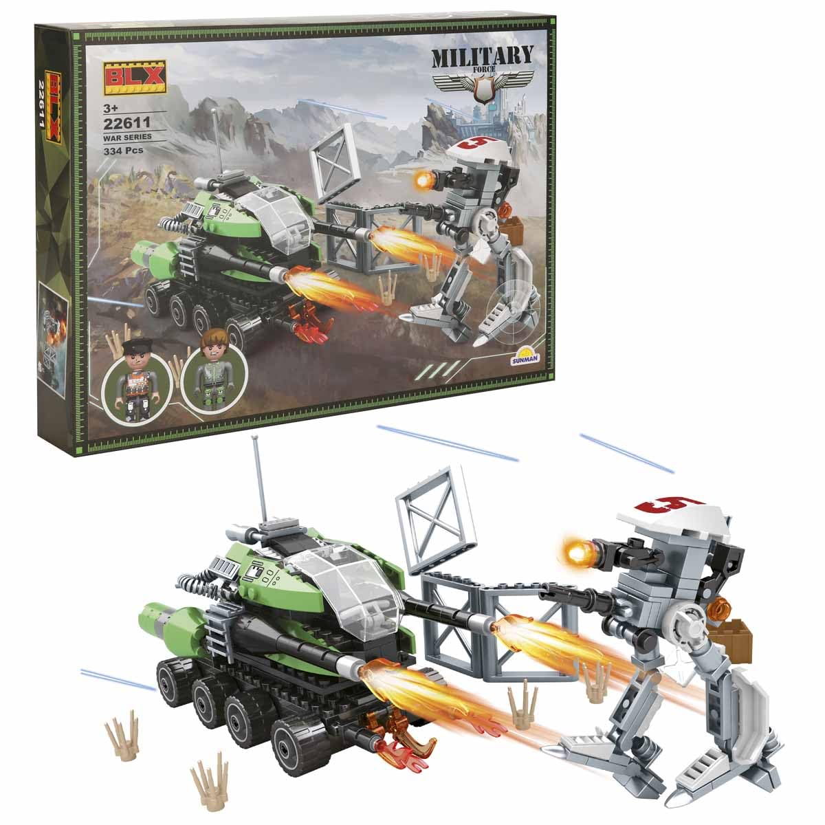 SUNMAN Swat Set 2 Figürlü 334 Parça