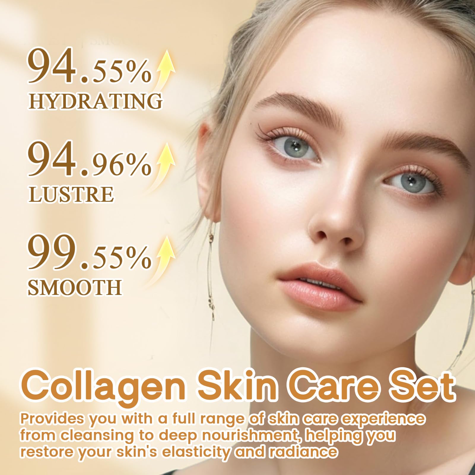 Kit Skincare Viso Completo, 11Pezzi Set Skincare Collagene, Skincare Coreana Kit nclude Crema Viso Collagene, Collagen Mask, Eye Cream, Toner Visos, Face Cleanser, Face Lotion