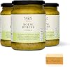 M&S House Burger Pickle, 295g | American-Style Gherkin & Dill Relish | Sweet, Sour, and Spicy | In Premier Life Store Box (3 Pack)