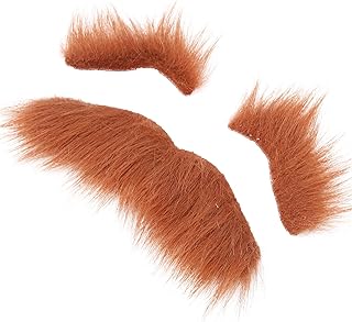 Conjunto de sobrancelha de barba falsa, fantasia de sobrancelha de barba falsa Sobrancelha de barba falsa para KTV Carnival for Festival Performance