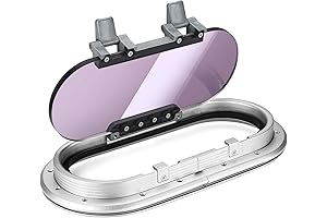 Anodized Aluminum Porthole Windows for Enhanced Illumination