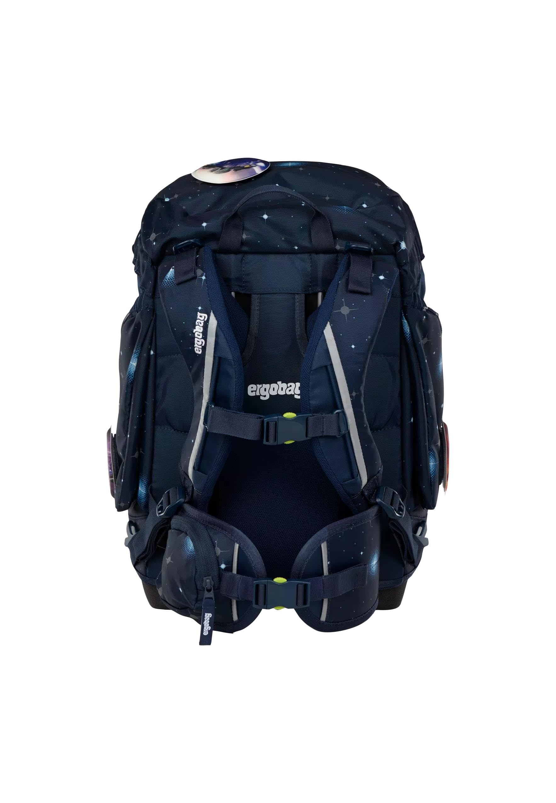 ergobag Pack Set ergonomischer Schulrucksack flexibel 6-teilig Set 1. Klasse Grundschule für Mädchen und Jungen