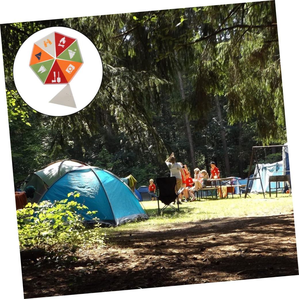 Alipis 4stücke Party-dreiecksflagge Für Camping Feste Wetterfeste Wiederverwendbare Outdoor-dekoration Vielfarbige Wimpelkette Für Garten Festivals Und Campingpartys