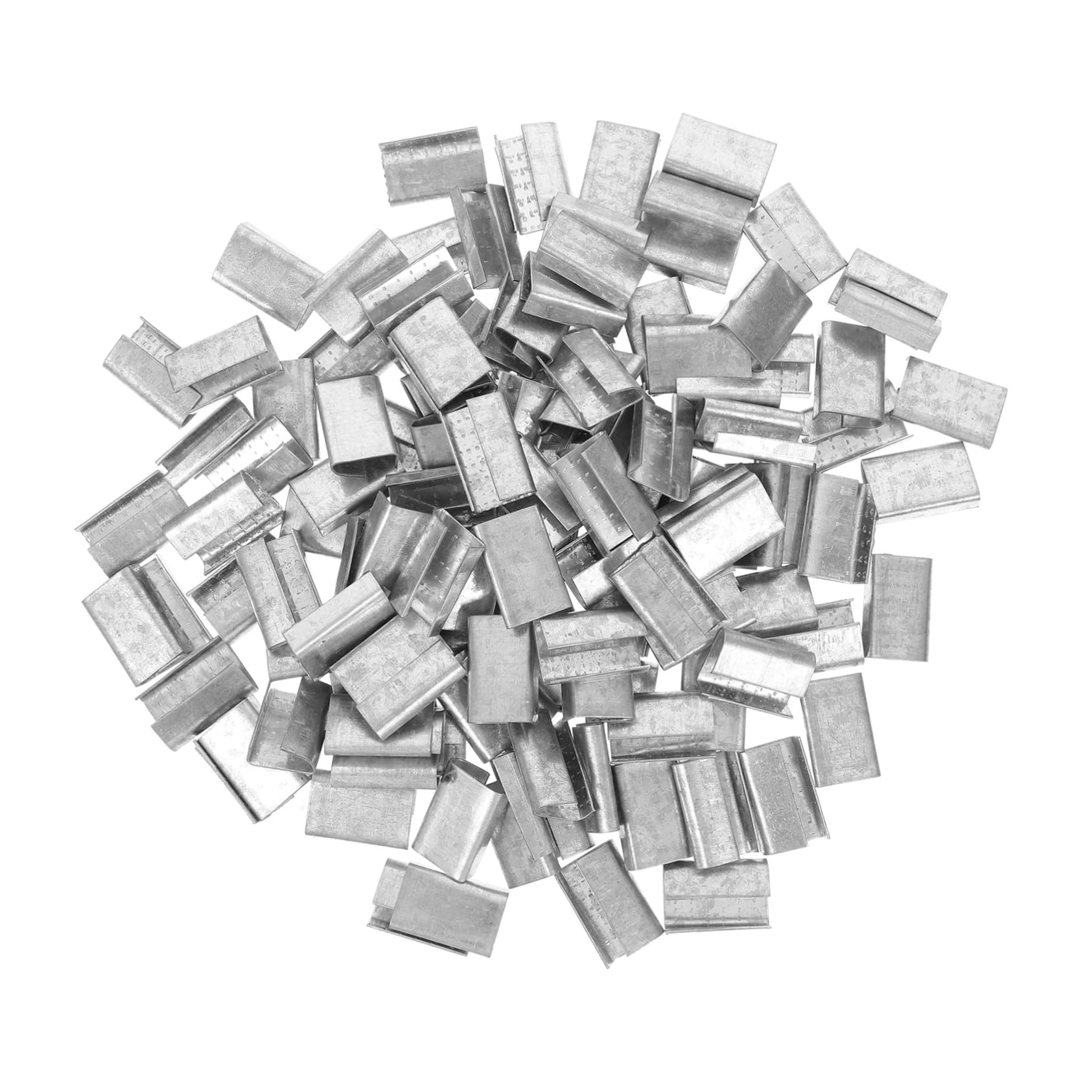 TOPPERFUN 1Set Banding Clips with Metal Buckles for Portable Banding Gripper Strap Clips for Securing Heavy Packaging and Strapping Applications