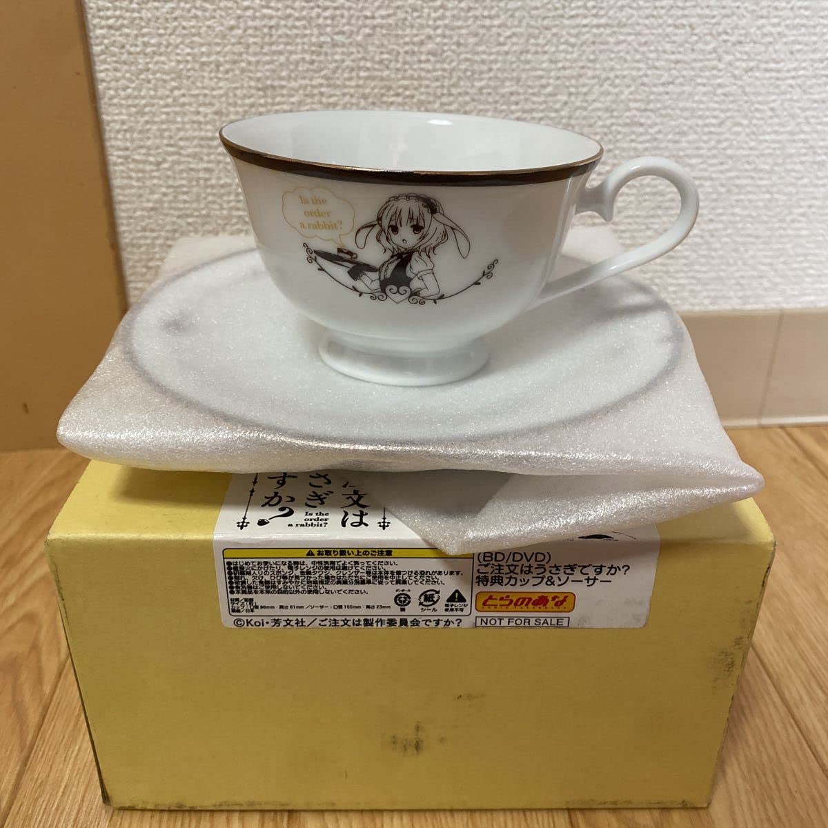 Amazon.co.jp: ご注文はうさぎですか？ ティーカップ＆ソーサー 