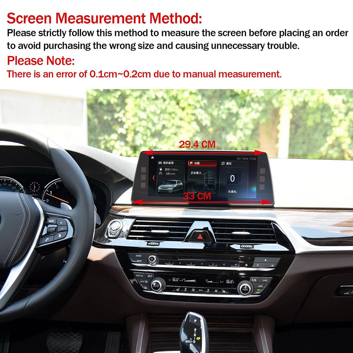 Soporte de teléfono móvil para Coche,Soporte de teléfono móvil Ajustable Giratorio 360°,para BMW G30 5 Series 6 Series GT G30 G31 G32 F90 M5 2018 2019 2020