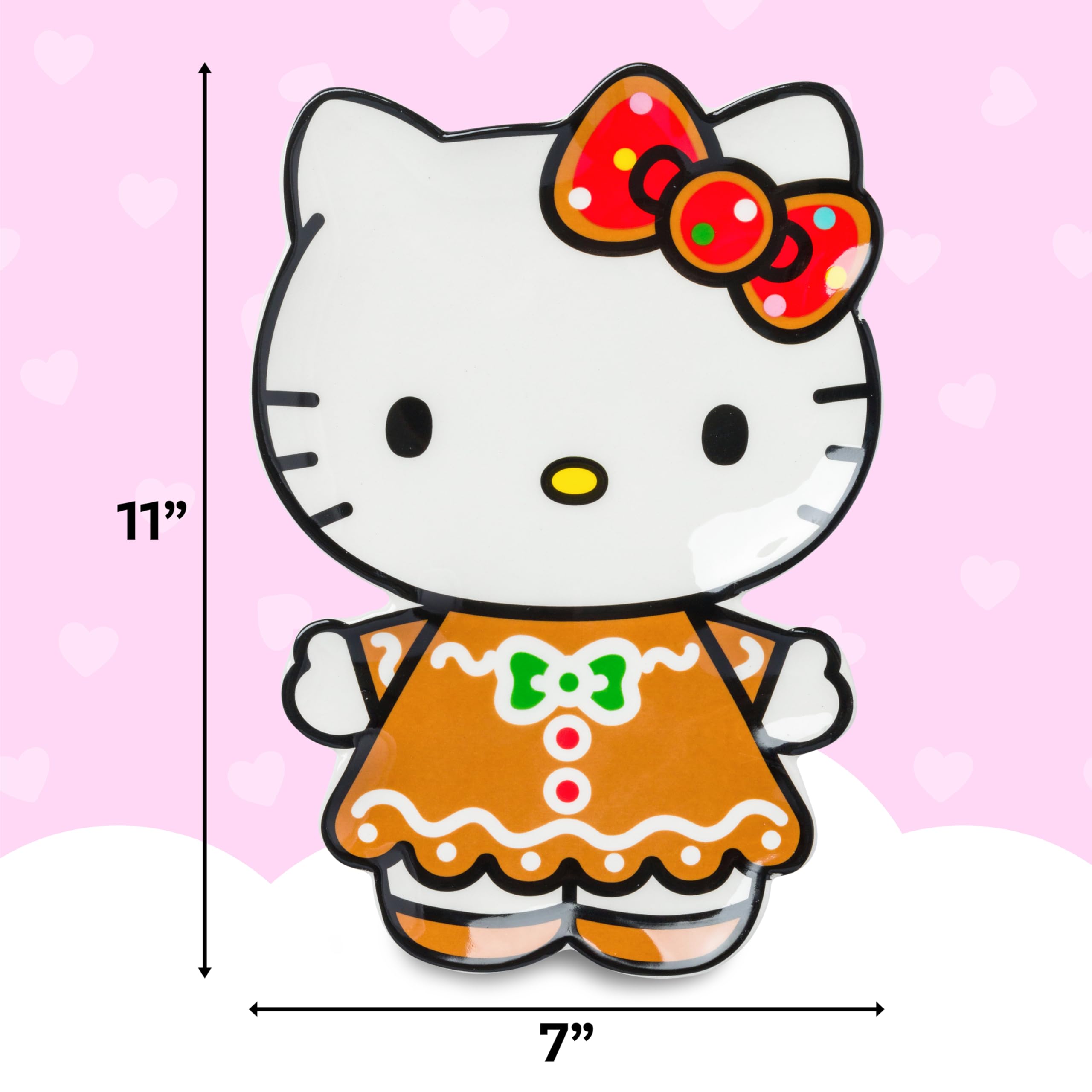Amazon.com | Silver Buffalo Sanrio Hello Kitty Christmas Holiday