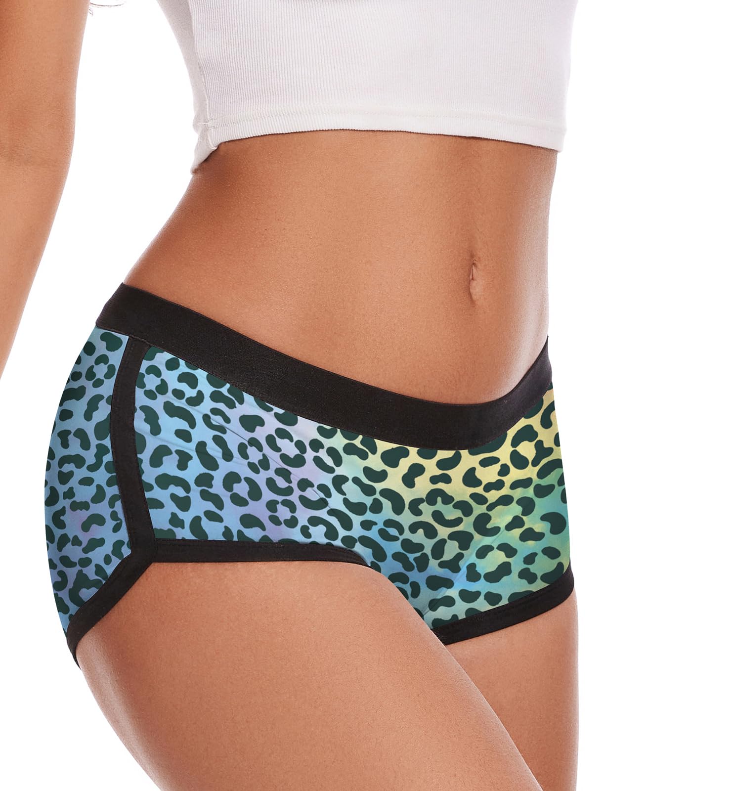 Aueyan Womens Boyshorts Panties Stretchy Boxer Briefs Novelty Lounge Sleep Shorts