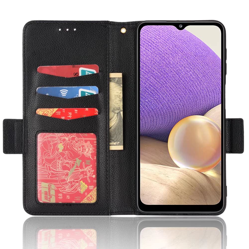 Custodia Portafoglio SHIEID Per Ulefone Note 10 – In Similpelle Verde, Con Supporto E Slot Per Carte, Ricarica Wireless - 2