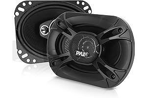 Pyle 3-Way Universal Car Stereo Speakers - 6x8” Powerhouse Performance