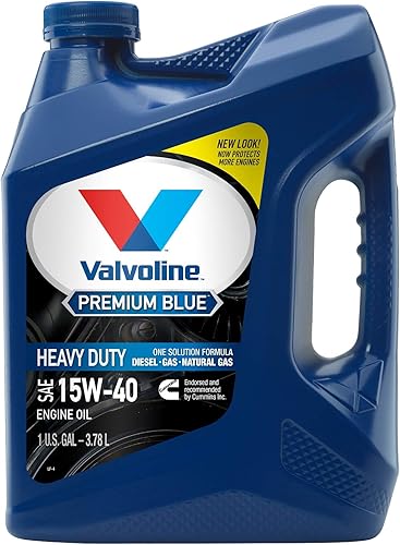 Vista 23 de Valvoline - Aceite para motor diesel 773780 Premium Blue SAE 15W-40, 1 gal