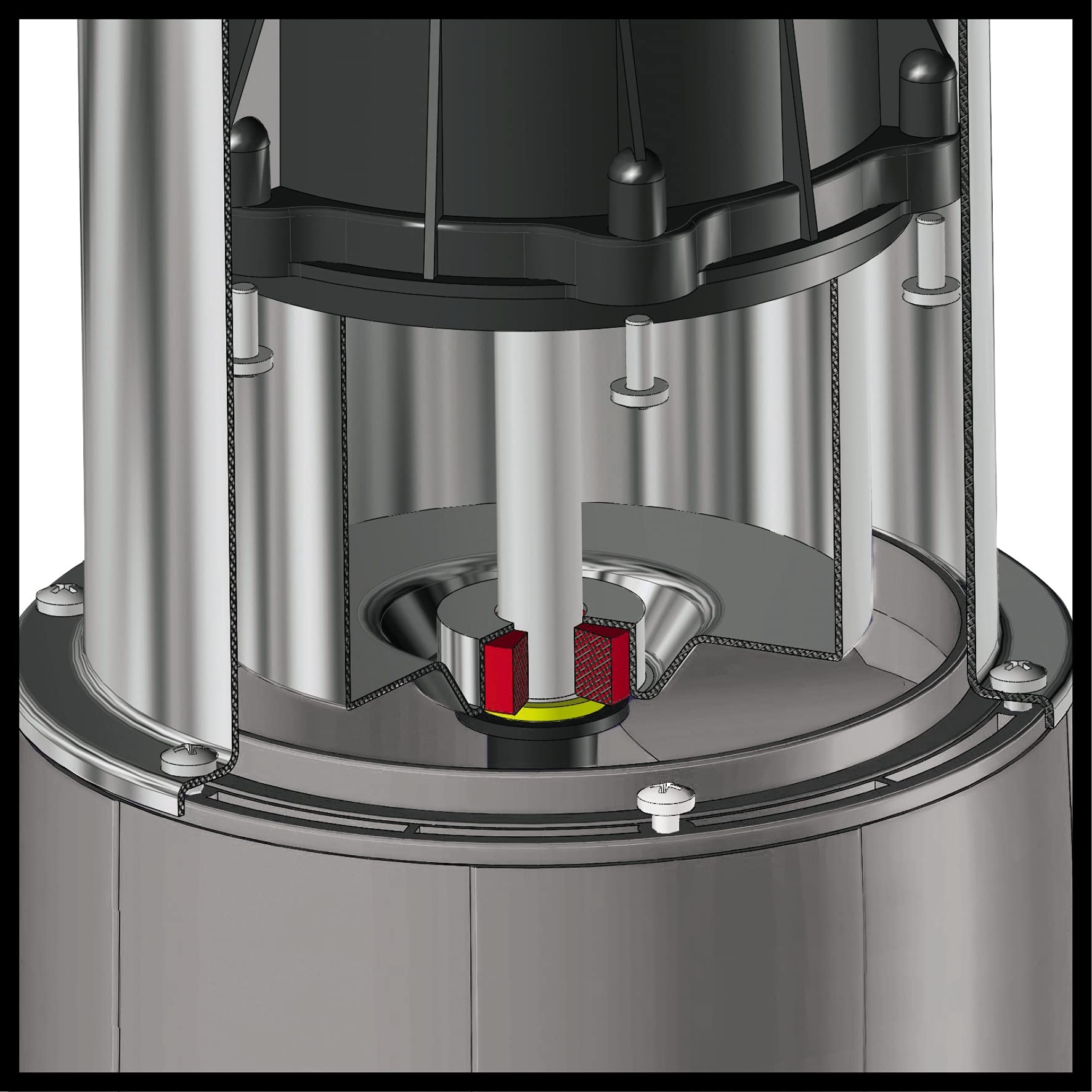 Einhell Pompe de forage GE-DW 1155 N-A | 1100 W | débit 6000 l/h | hauteur 55 m | fonction automatique | câble secteur 22 m