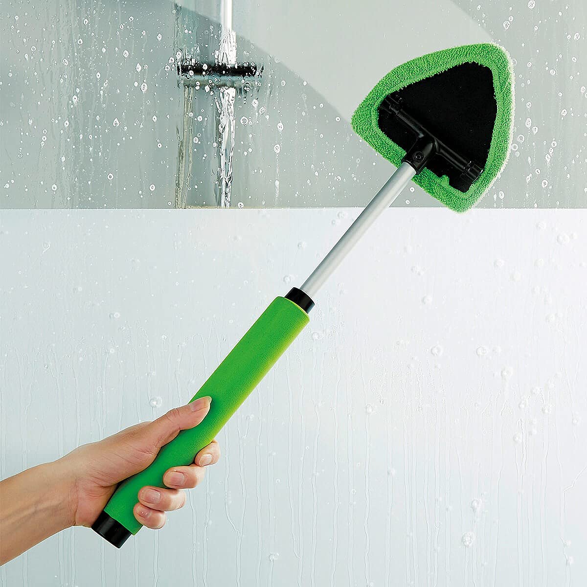Coopers Of Stortford Green 2 Pack Streak-Free Extendable Window & Glass Cleaner