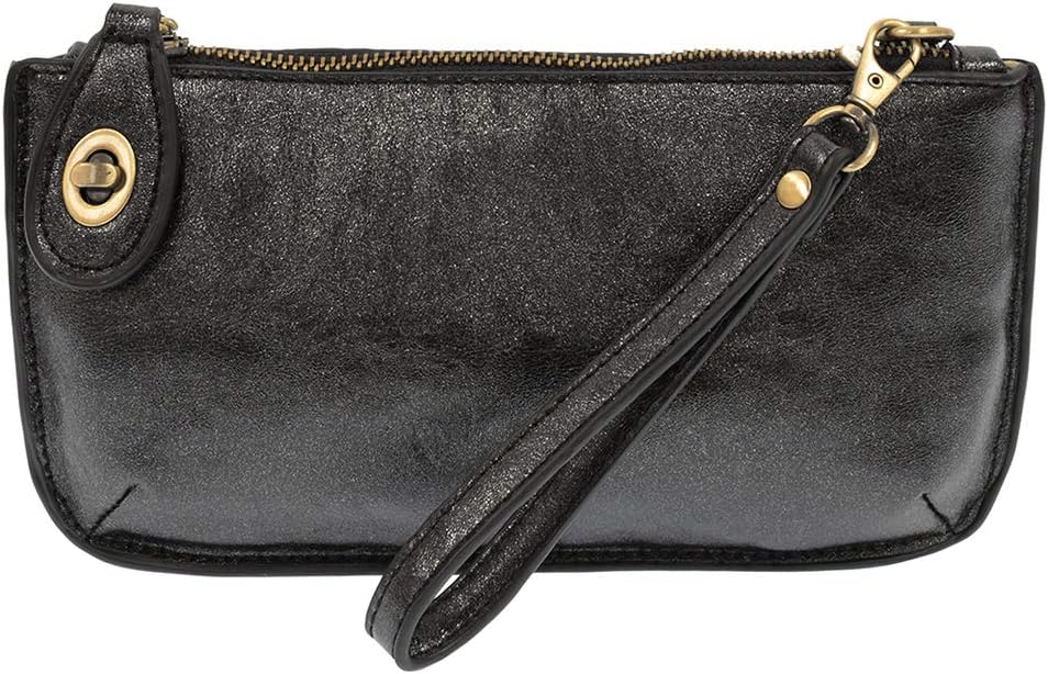 Joy Susan Velvet Vivie Frame Lock Convertible Crossbody/Wristlet in Black main image 1