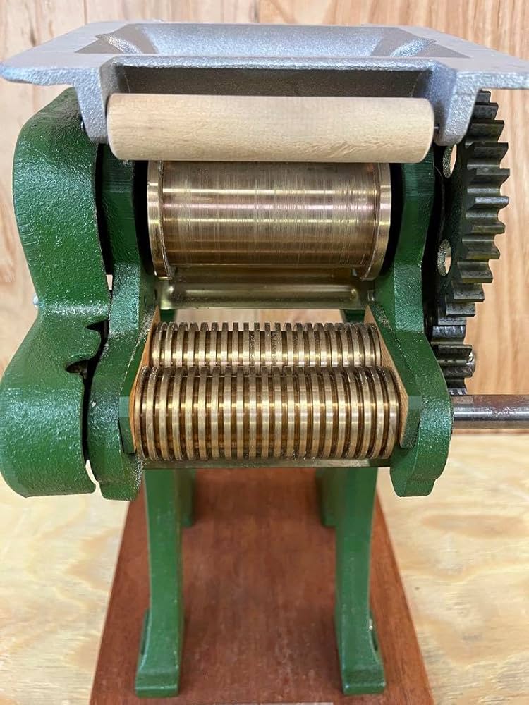 小野式製麺機　ハンドル付きなし Amazon | 現状販売 小野機械製造所 小野式製麺機 両刃型 ハンドル付き