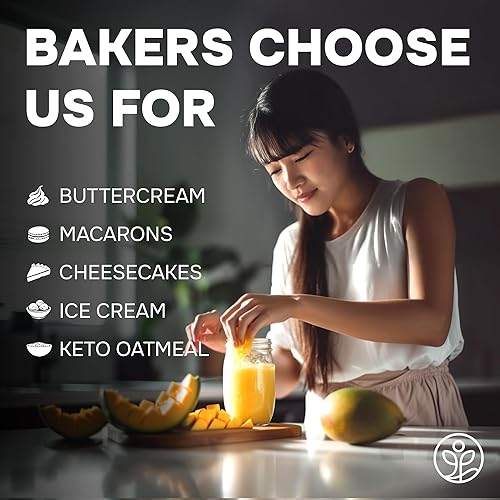 Miniatura 9 de Jungle Powders Polvo de mango liofilizado de 7 onzas, extracto de mango afrutado para hornear sin azúcar añadido jugo de mango seco sin aditivos