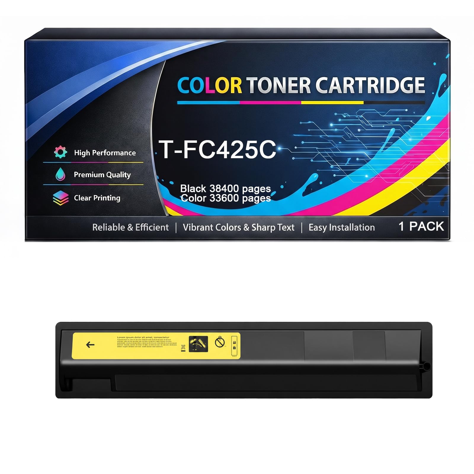 Cartucce toner T-FC425C T-FC425 compatibili per Toshiba TFC425