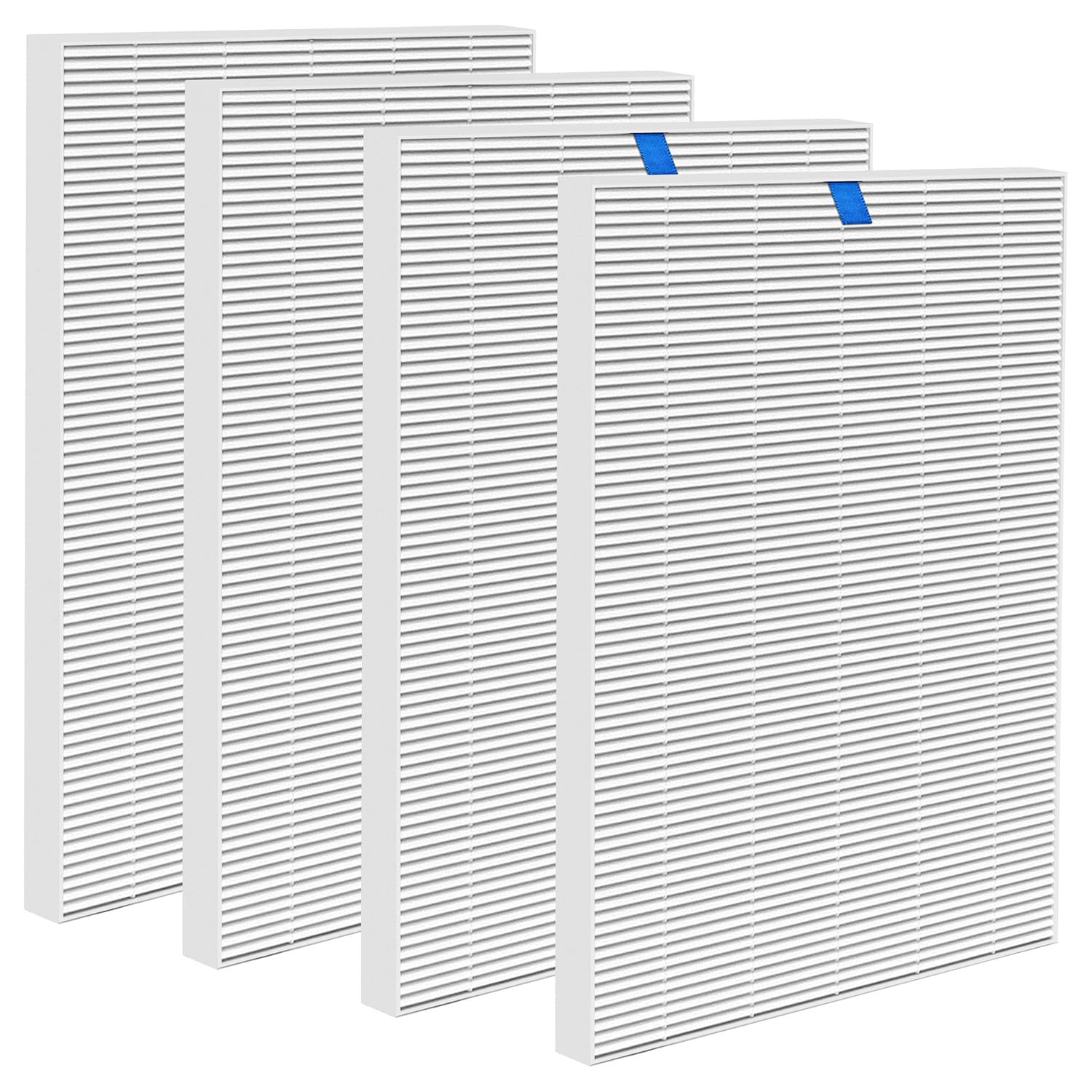 HOSECES 4 Pack Nail Dust Collector Filter Compatible with SAVILAND Nail Dust Collector SA0781_02-EU Replacement Nail Vacuum Accessories