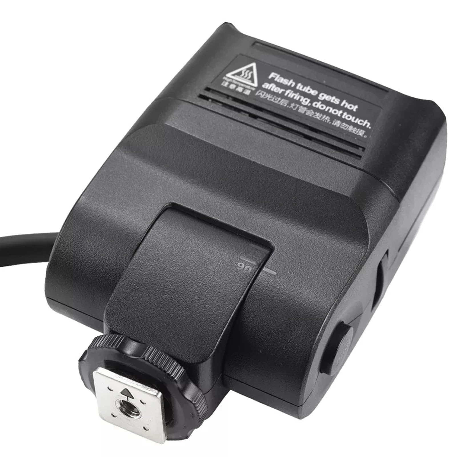 Per testina EC200 AD200 portatile e flessibile con cavo per la fotografia Progettazione divisa Modalità controllo versatili Uscita potente